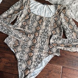 Snakeskin Bodysuit